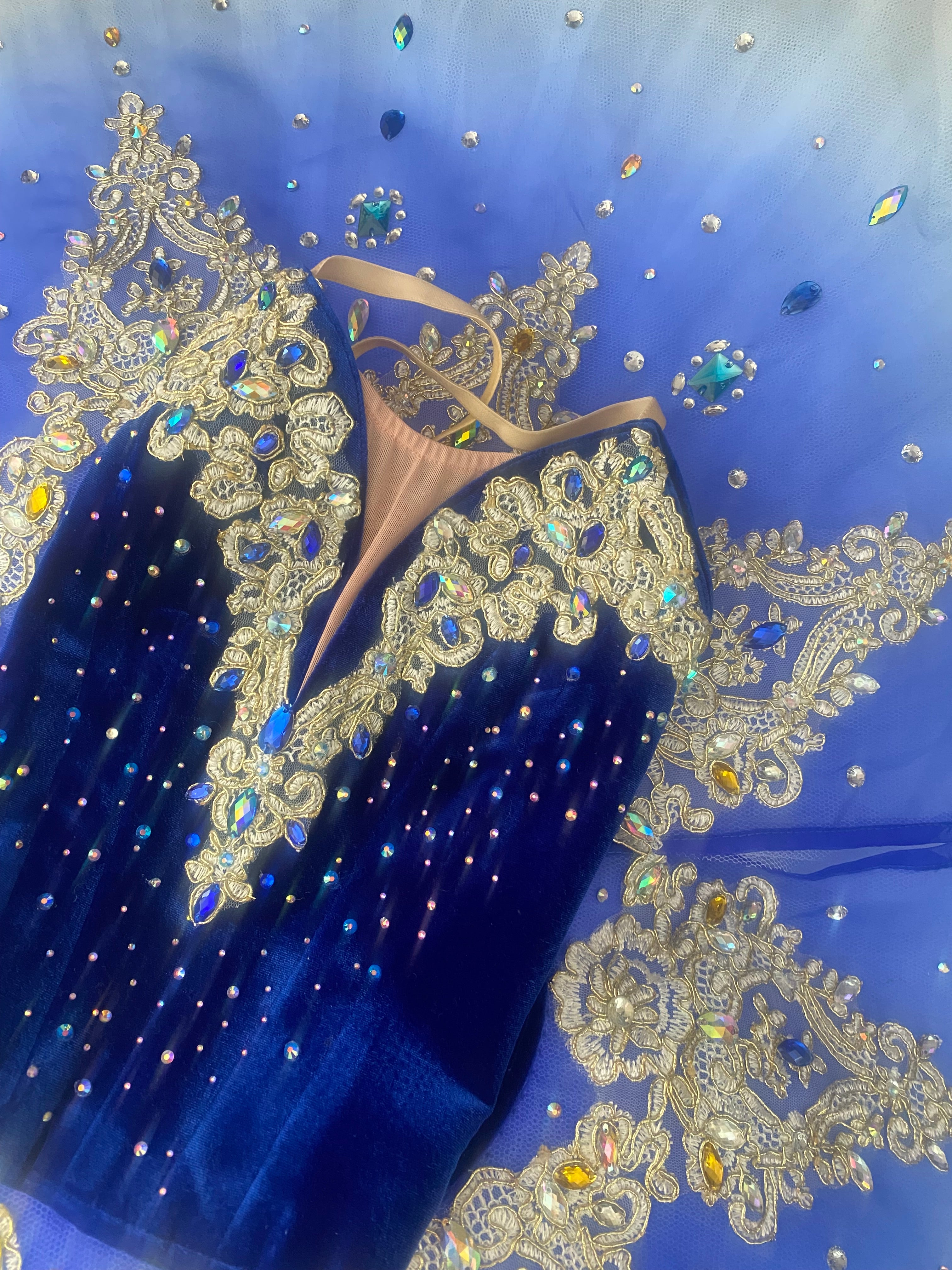 Royal Blue Professional Tutu