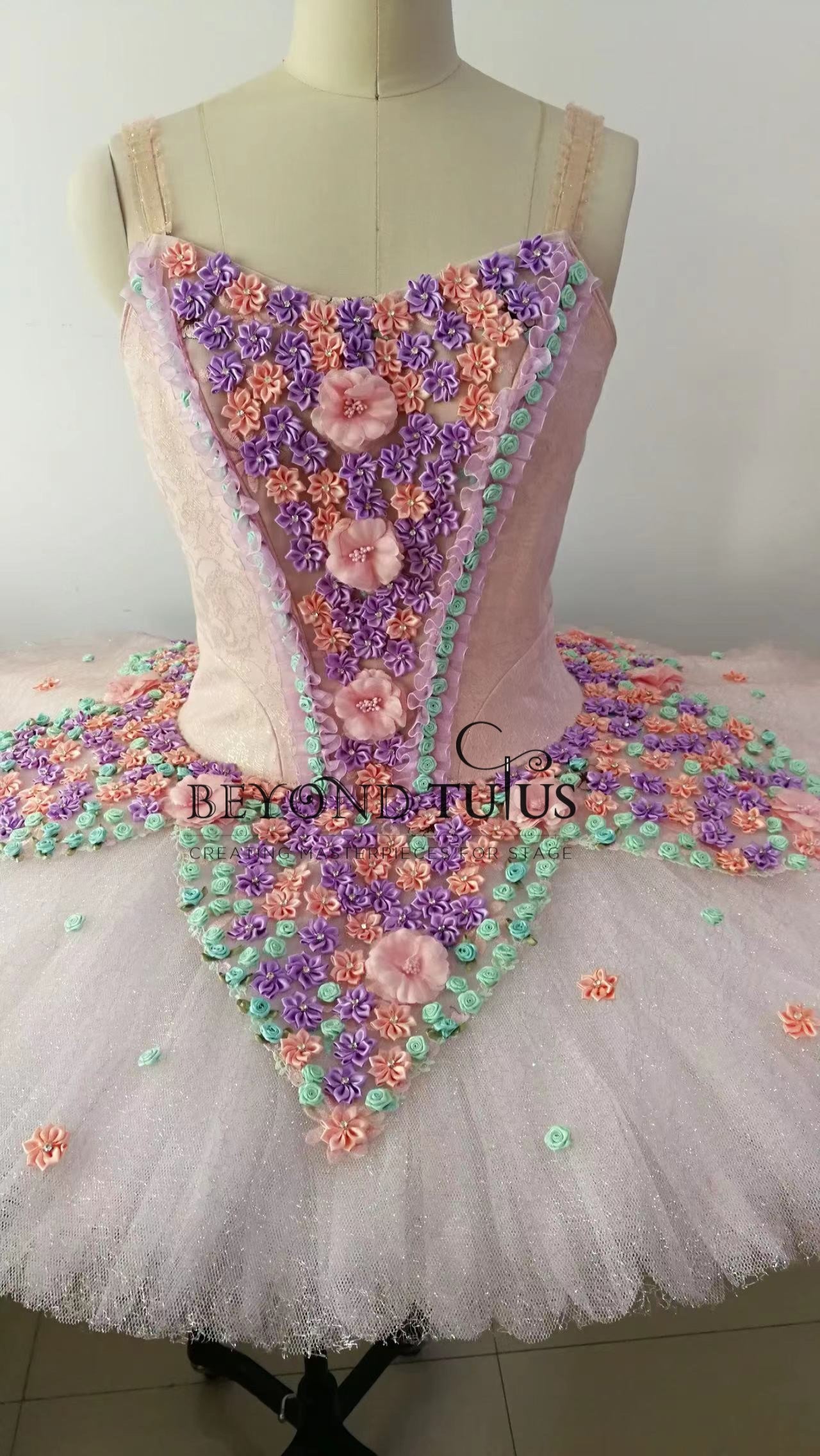 Pink Floral Tutu
