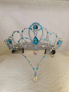 Blue Crown Headpiece