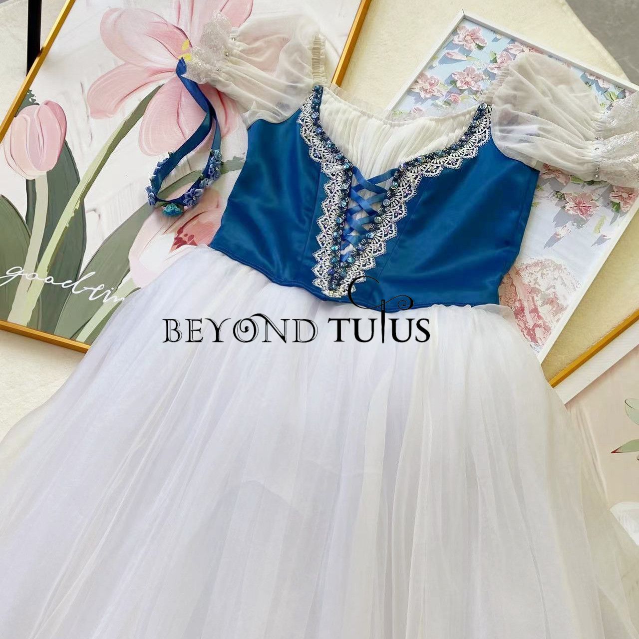 Royal Blue Romantic Tutu 02