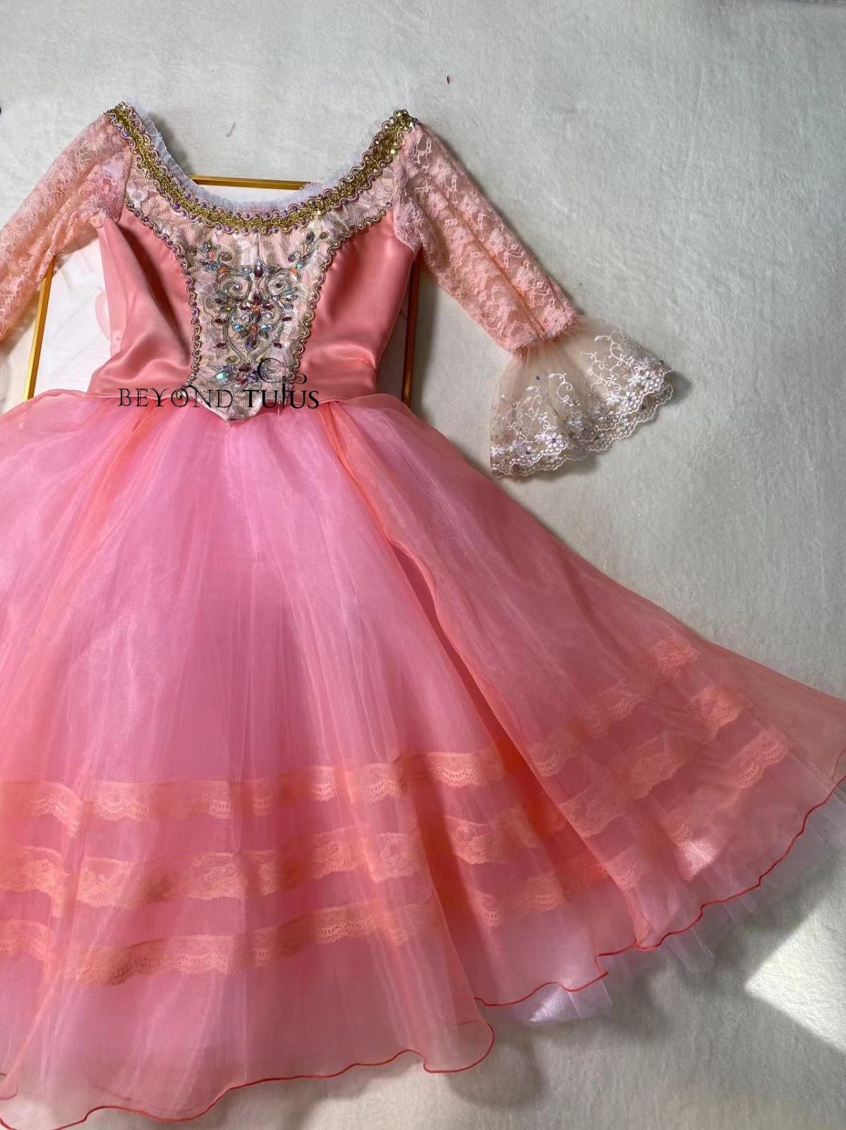 Swan Lake Pas de Trois Costume 01Pas De Trois costume pink