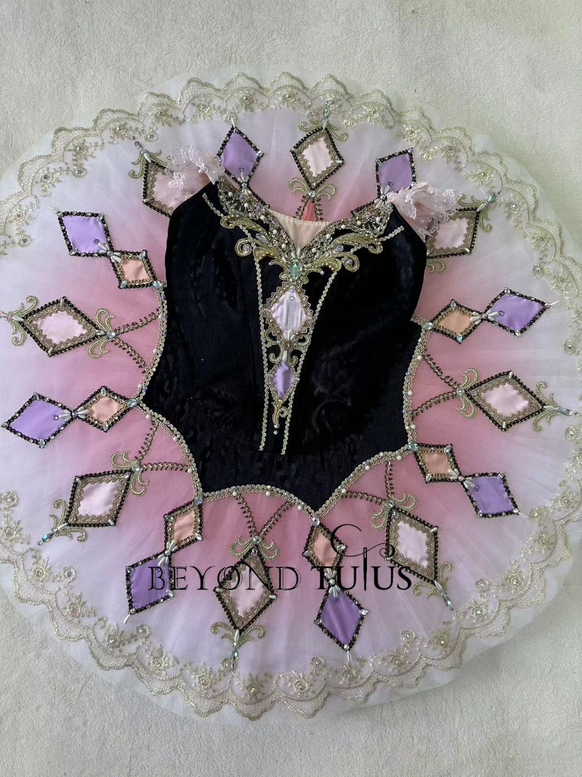 Harlequinade Black-Pink Tutu