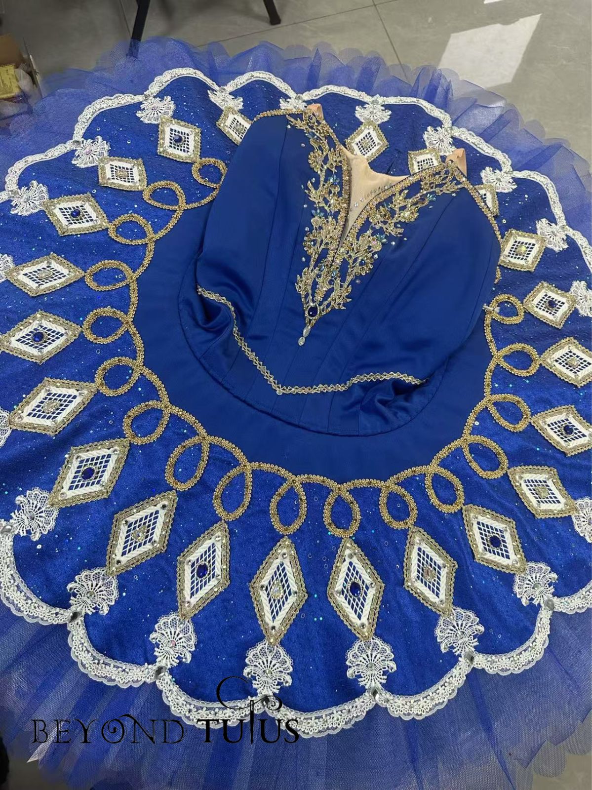 Pharaoh’s Daughter variation tutu blue
