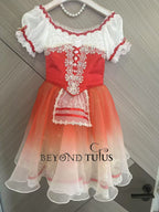 Red Peasant romantic tutu 10