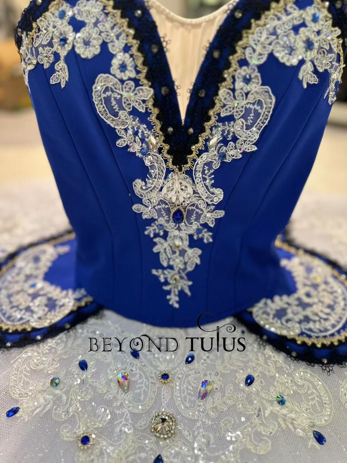 Blue-White Paquita Tutu