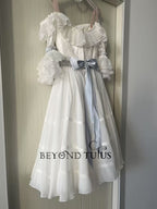 White romantic dress 2506
