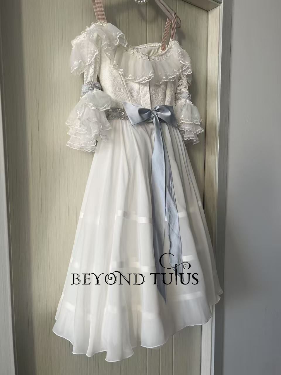 White romantic dress 2506