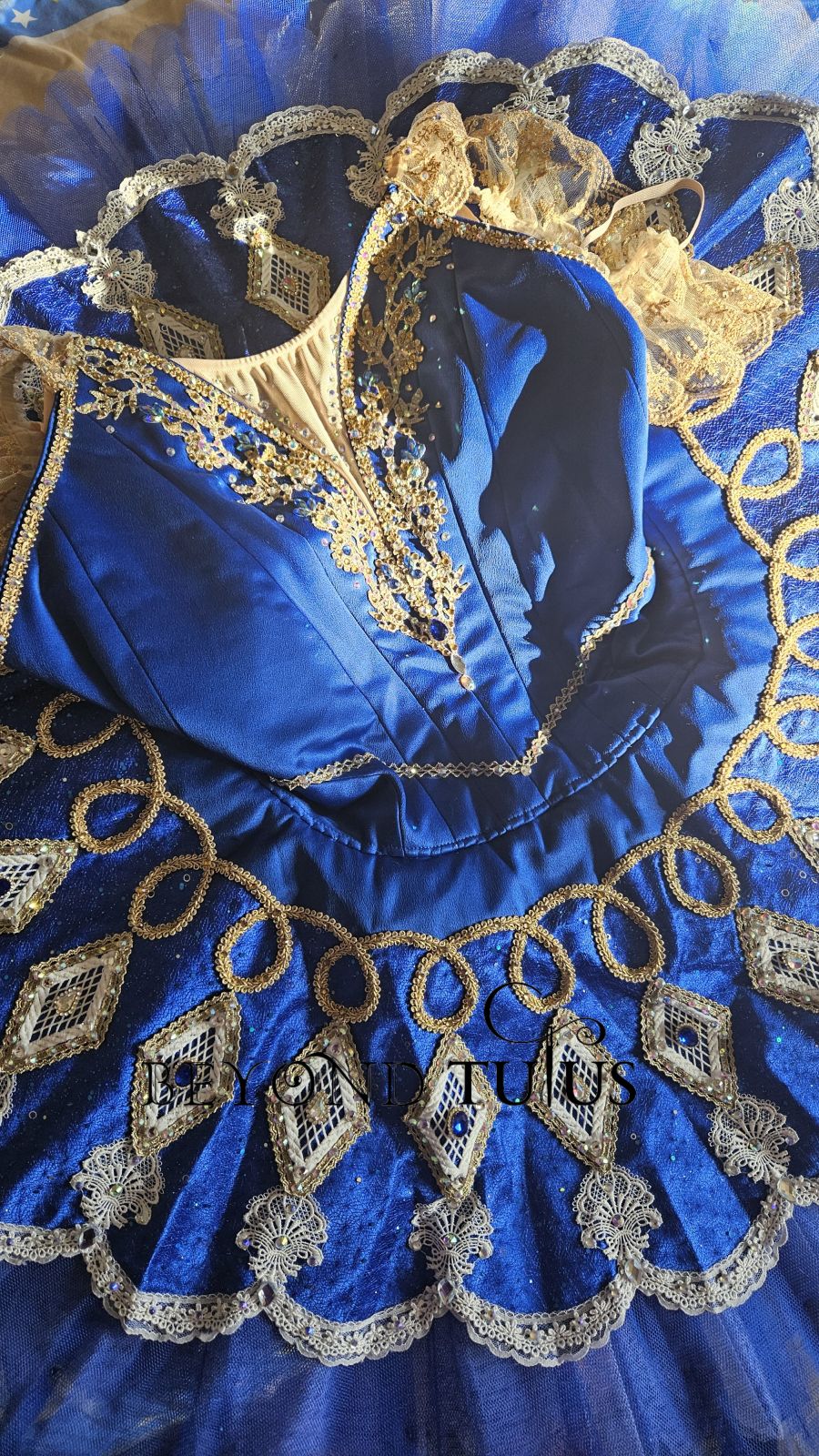 Pharaoh’s Daughter variation tutu blue