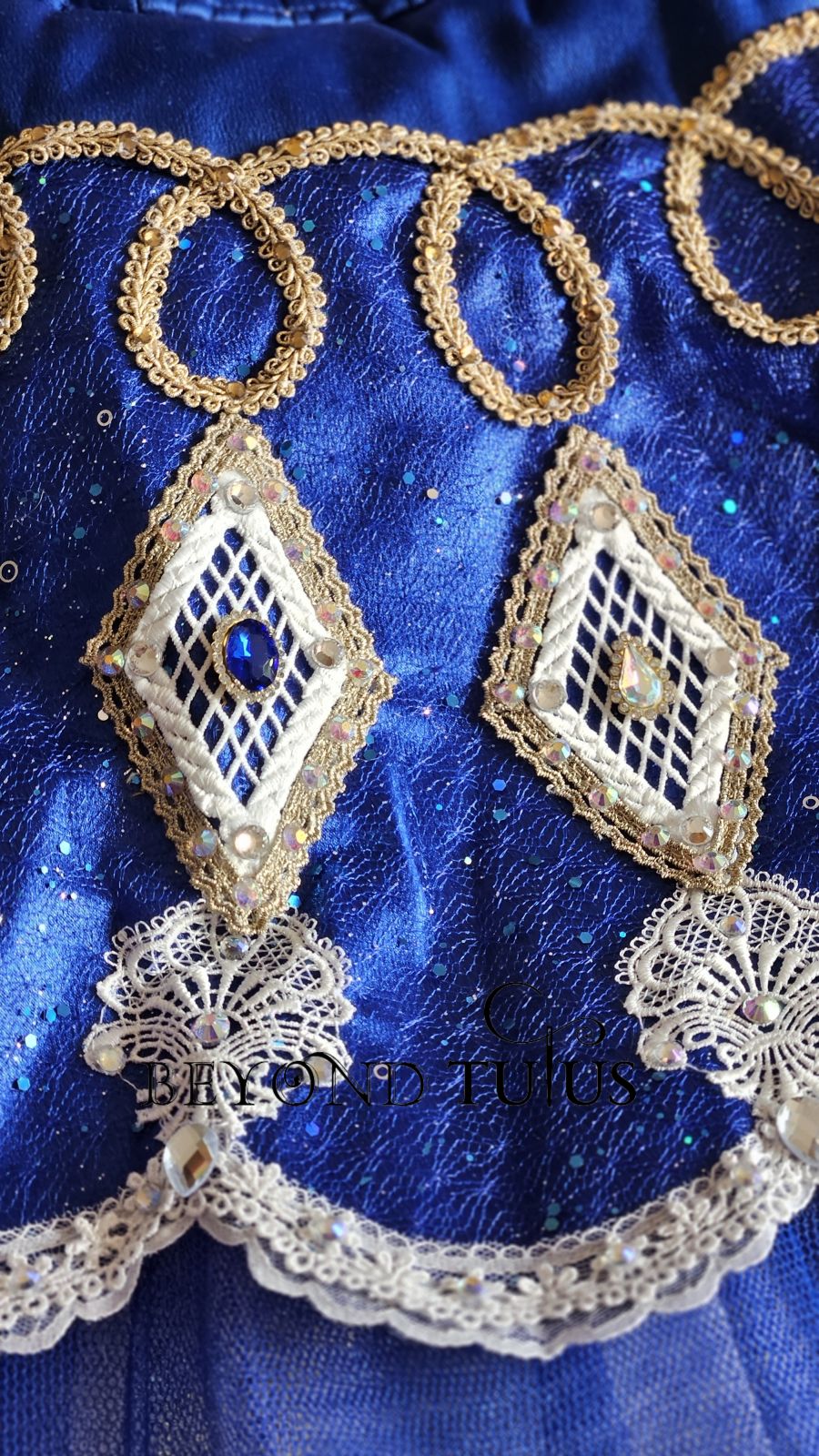 Pharaoh’s Daughter variation tutu blue