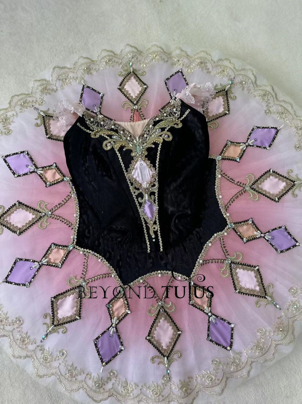 Harlequinade Black-Pink Tutu