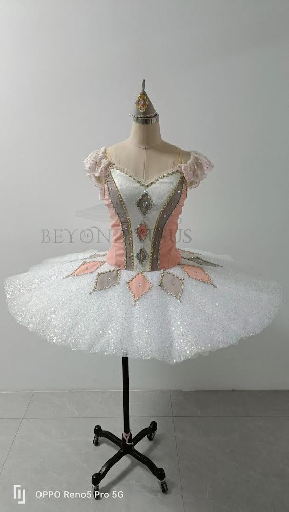 Harlequinade Grey and Pink Tutu