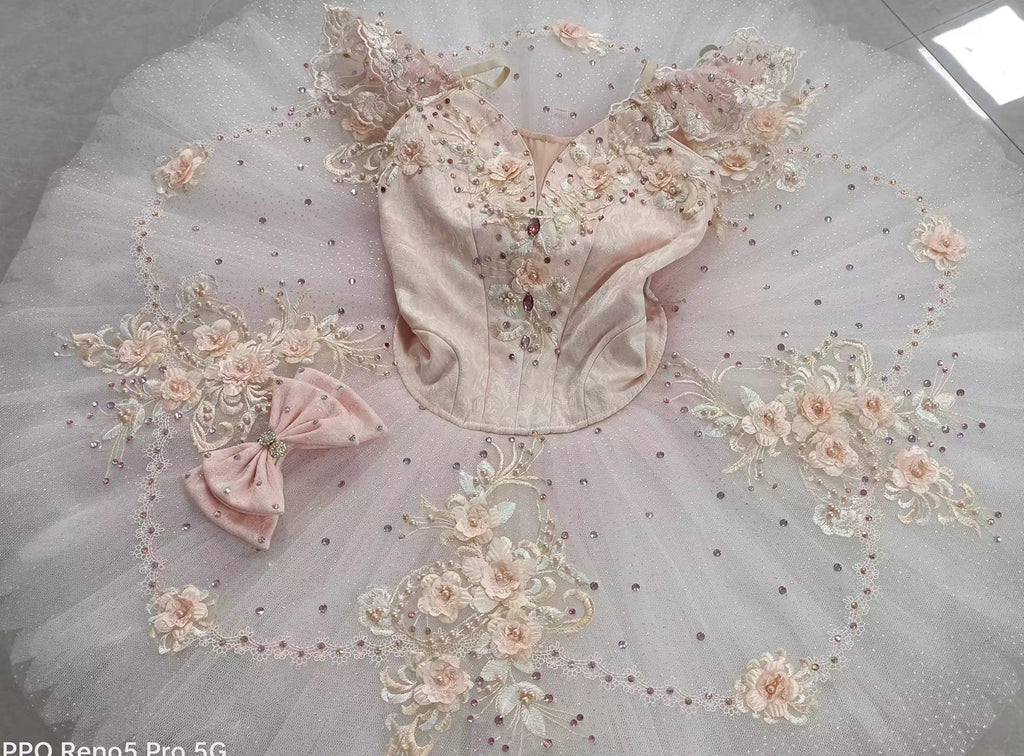 Light Pink Fairy Doll Tutu 02