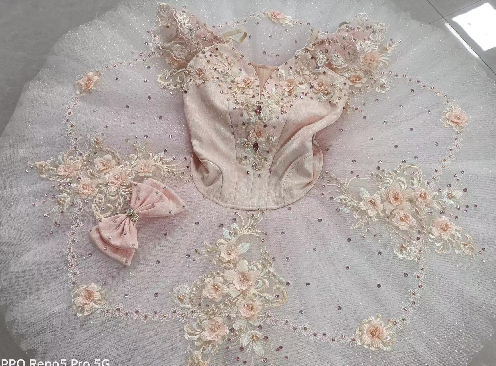 Light Pink Fairy Doll Tutu 02