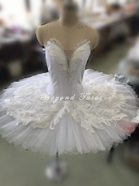 White hotsell feather tutu