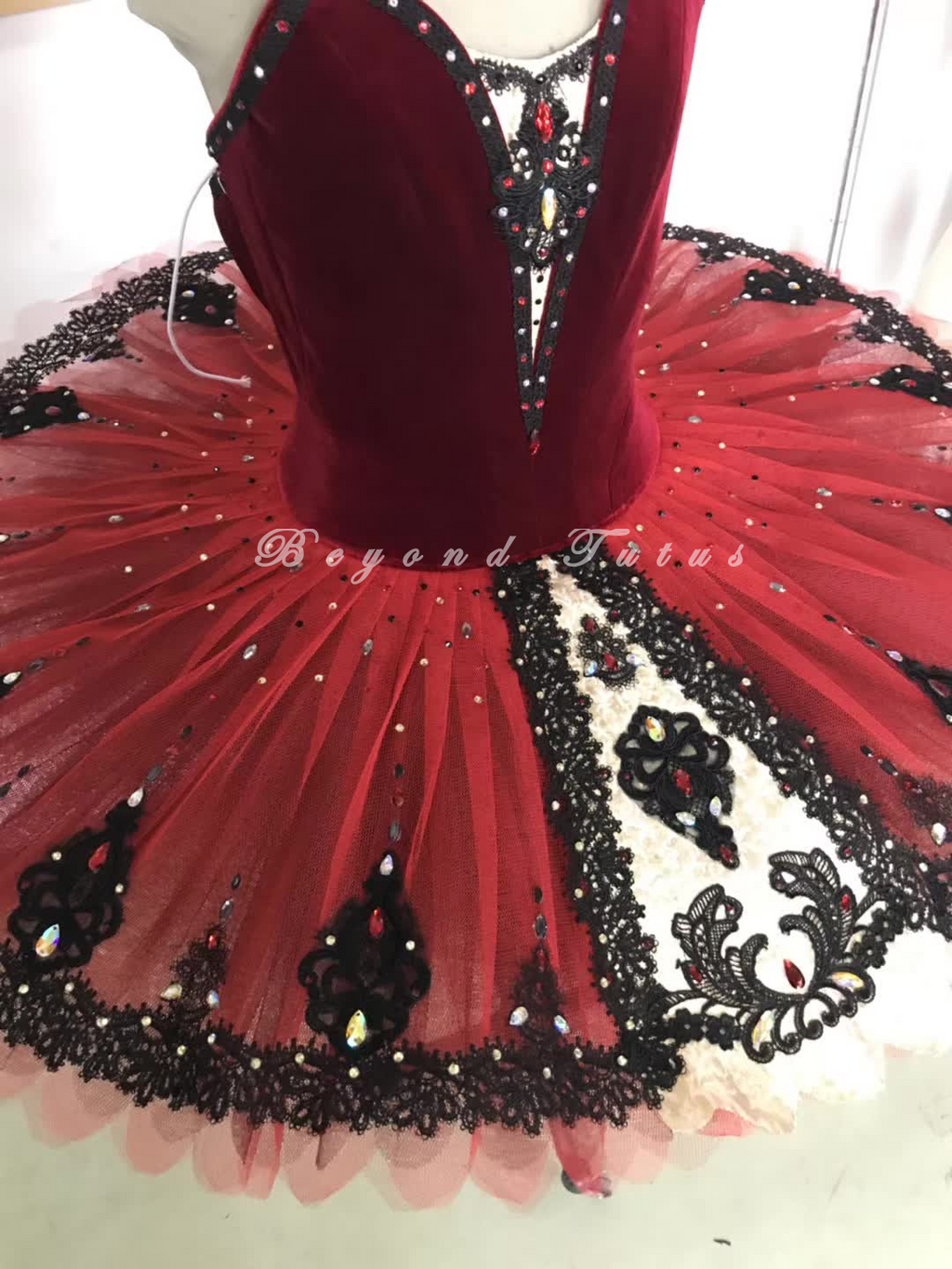 Platform Tutus Red platter tutu, professional, comfort, Beyond Tutus